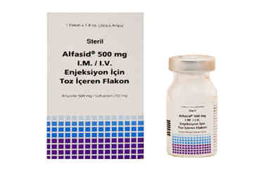 ALFASID 500 MG IM/IV ENJ.ICIN TOZ ICEREN FLAKON